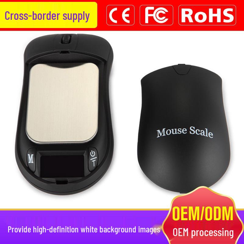 

Мини портативные ювелирные весы в форме мышки 500g/0.1g