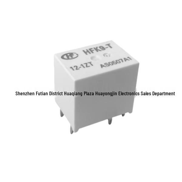Hongfa HFK9-T-12-SHST Auto Relay, Double NO, 1NO/Changeover, HFK9-T Series