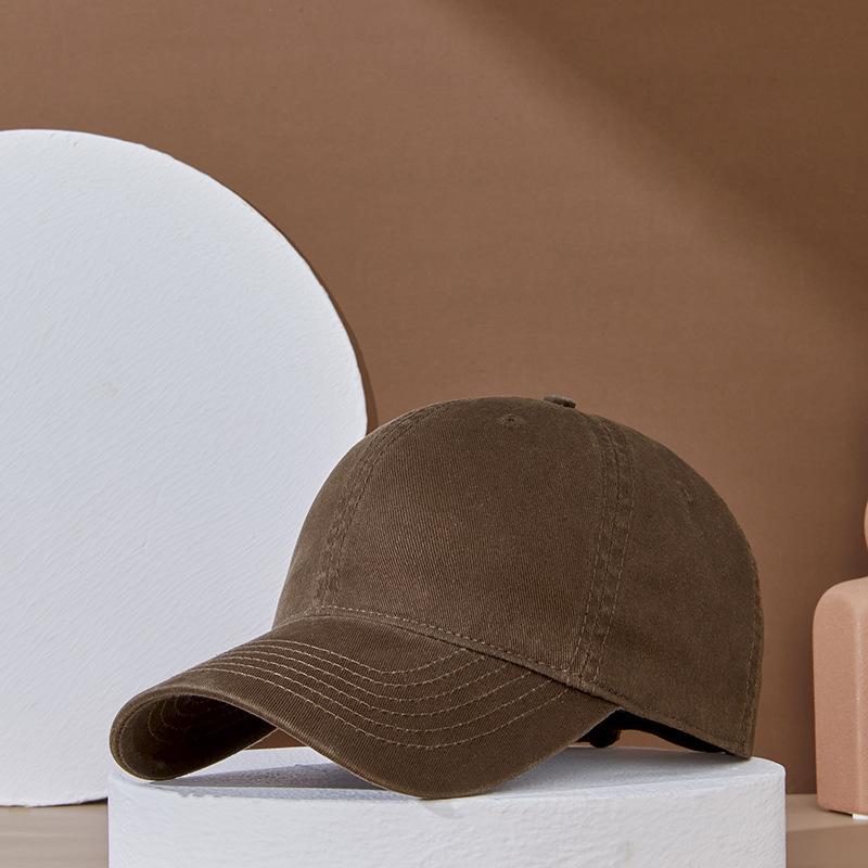 Large Head Circumference Soft Top Baseball Cap Versatile Cotton Cap Men And Women Trendy Sports Sunshade Sunscreen Cap