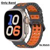 Ocean Silicone Strap for Apple Watch Ultra 2 49mm Band Breathable Bracelet for iWatch Series 10 46mm 42mm 9 8 7 6 SE 45mm 44mm