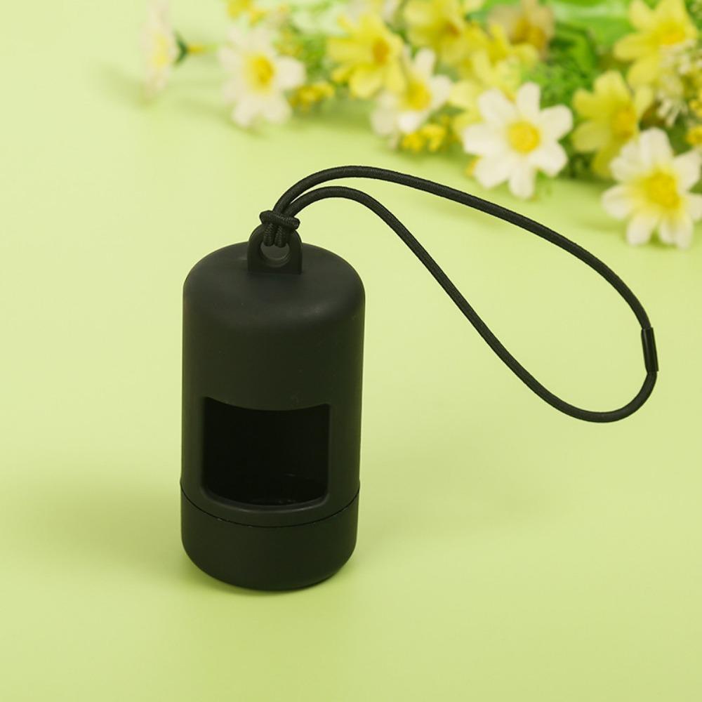 with Hanging Rope Dog Poop Bag Carrier Plastic Garbage Bag Dispenser  Travel
