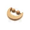 Wooden Baby Toys, Rattle, Teething Toy, Baby's 100-Day And First Birthday Photo Props, Accessories, Toy Wooden Ring