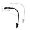 Aquarium LED Clamp Light 360-Degree Flexible to Adjust Lighting Illuminates Fish Tanks without Radiation Wide Clip 6XDE