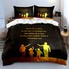 3Pcs Christian Family Bedding Set, Proverbs 22:6 Train Up A Child Print Duvet Cover, 1 Duvet Cover 2 Pillowcases, Gift