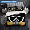 3PCS Botafogo De Futebol E Regatas Printed Soft Bedding Set,Including 1pc Duvet Cover And 2pcs Pillowcases Perfect for Bedroom, Dormitory, Fan Gift