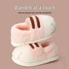 Women's Cute Cat Paw Cotton Slippers, Winter Velvet Thickened for Indoor/Outdoor Use - High Appearance and Comfort.