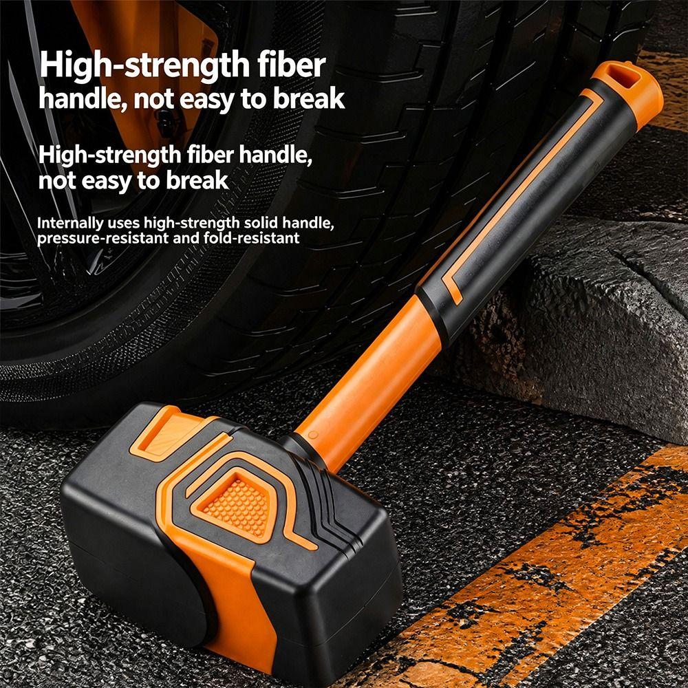 Leather Surface Tile Hammer Multifunctional Soft Percussion Hammer For Construction Workers