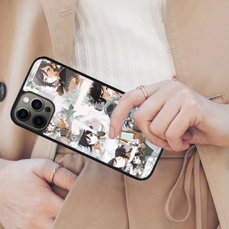 

Genshin Impact Aesthetics Magnetic Phone Case For APPLE iPhone 17 Air 16 14 13 12 Pro Max 15 Plus Charge With MagSafe Cover iPhone 14