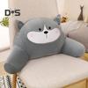 Throw Pillow Cartoon Animal Shape Elastic Fully Filling Plush Stuff Toy Sofa Bed Couch Decoration Office Nap Pillow Chair Waist Protector Car Seat