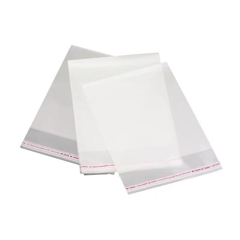 Wide 10 OPP Self-Adhesive Bags for Jewelry and Pencil Packaging