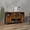 Commode, 2 Stuks, Gerookt Eikenhout, 60X35X70 Cm