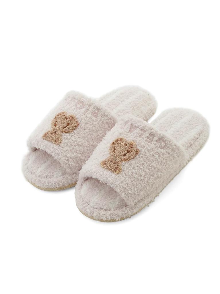 Gelato Pique Bear Stripe Room Shoes PWGS251534 PNK Free Size