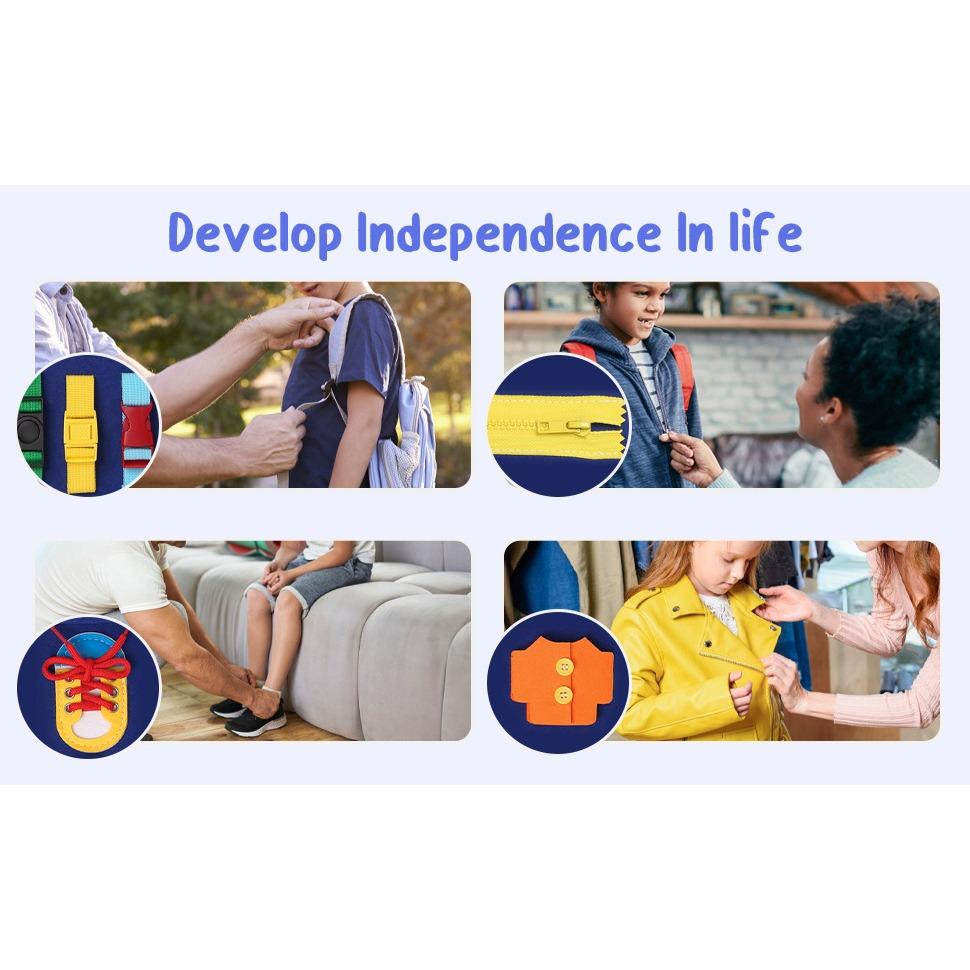 Pannello Attività, Giocattolo Montessori, Giocattolo per Bambini Giocattolo per Motricità Fine Da 1 Anno, Busy Board, Giocattolo Da 1 Anno Bambino, Giocattolo Sensoriale Bambino