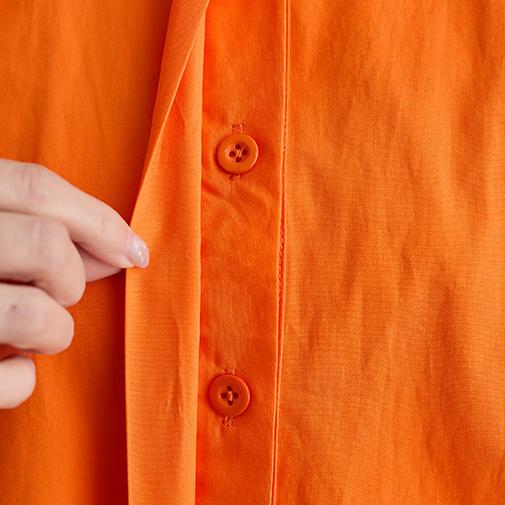 Весенне-летнее женское модное повседневное платье-рубашка больших размеров с длинными — фото 7