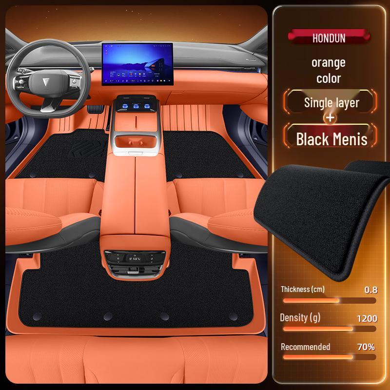 Deep Blue L07 TPE2025 5-Seater Car Floor Mat Set - Interior Carpet Accessories