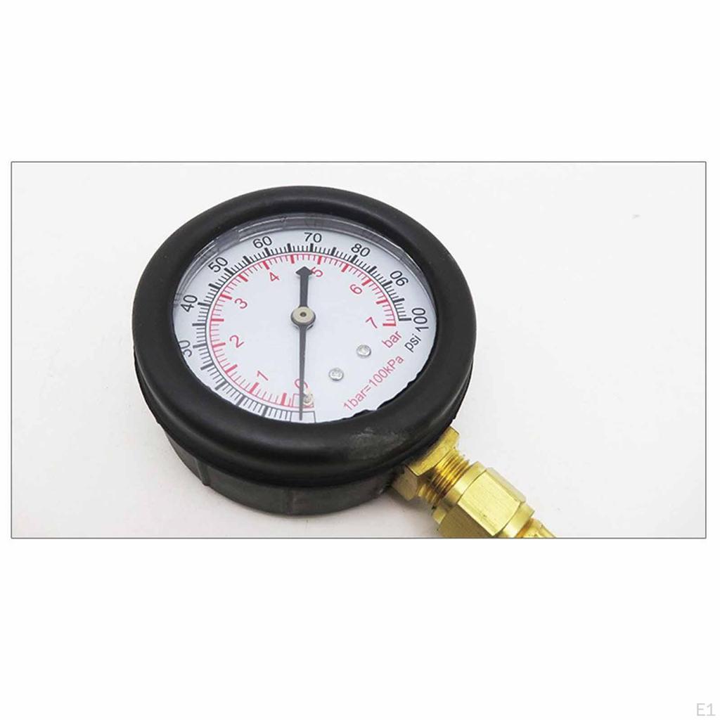 0-300PSI Automotive Tool Professional Portable Petrol Engine Cylinder Compression Tester Kit for