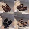 2025 Autumn Leopard Print Soft Leather Mary Janes: Comfortable, Versatile, Retro Low-Cut Shoes for Women
