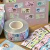 500Pcs/Roll Creative Peripherals Hand Account Notes Decorative Sealing Decals Repeat Kawaii Sugarbunnies Cartoon Label Stickers