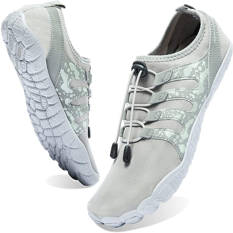 

Модная мужская акваобувь, быстросохнущая пляжная обувь, дышащие кроссовки для босиком, обувь для плавания и пешего туризма, большой размер 50 7 серый