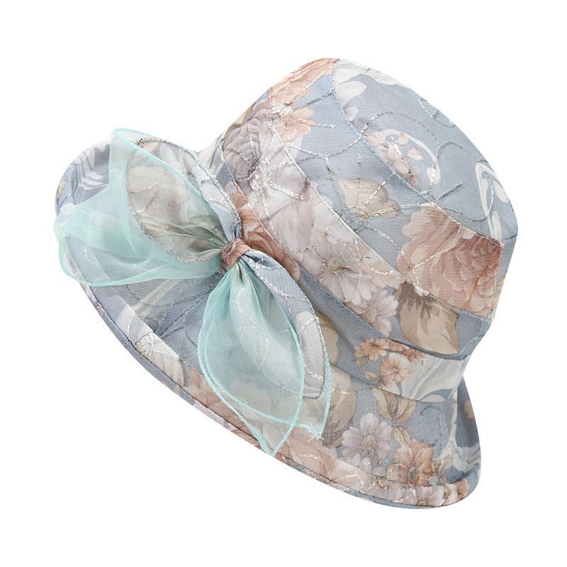 Summer Sun Hat For Women With Breathable Polyester Fabric And Wide Brim For Outdoor Sun Protection