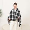 Lightweight Heated Shawl USB Powered Heating Pad 3-Gear Adjustable Scarf Warmth Neckerchief Capelet For Home Car Use