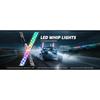 Neon LED Interior Car Light APP Music Remote Control RGB Underglow LED Ambient Light USB/Cigar Plug Auto Atmosphere Lighting 12V