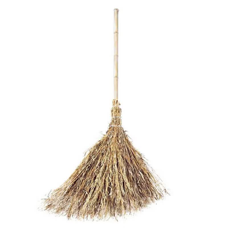 Heavy-Duty Bamboo Cleaning Broom