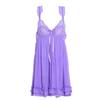 Women's Loose Large Size Two-colour Lace Sexy Lingerie Students Youth Halter Dress Erotic Pyjamas Corset Mesh Dress Sleepwear