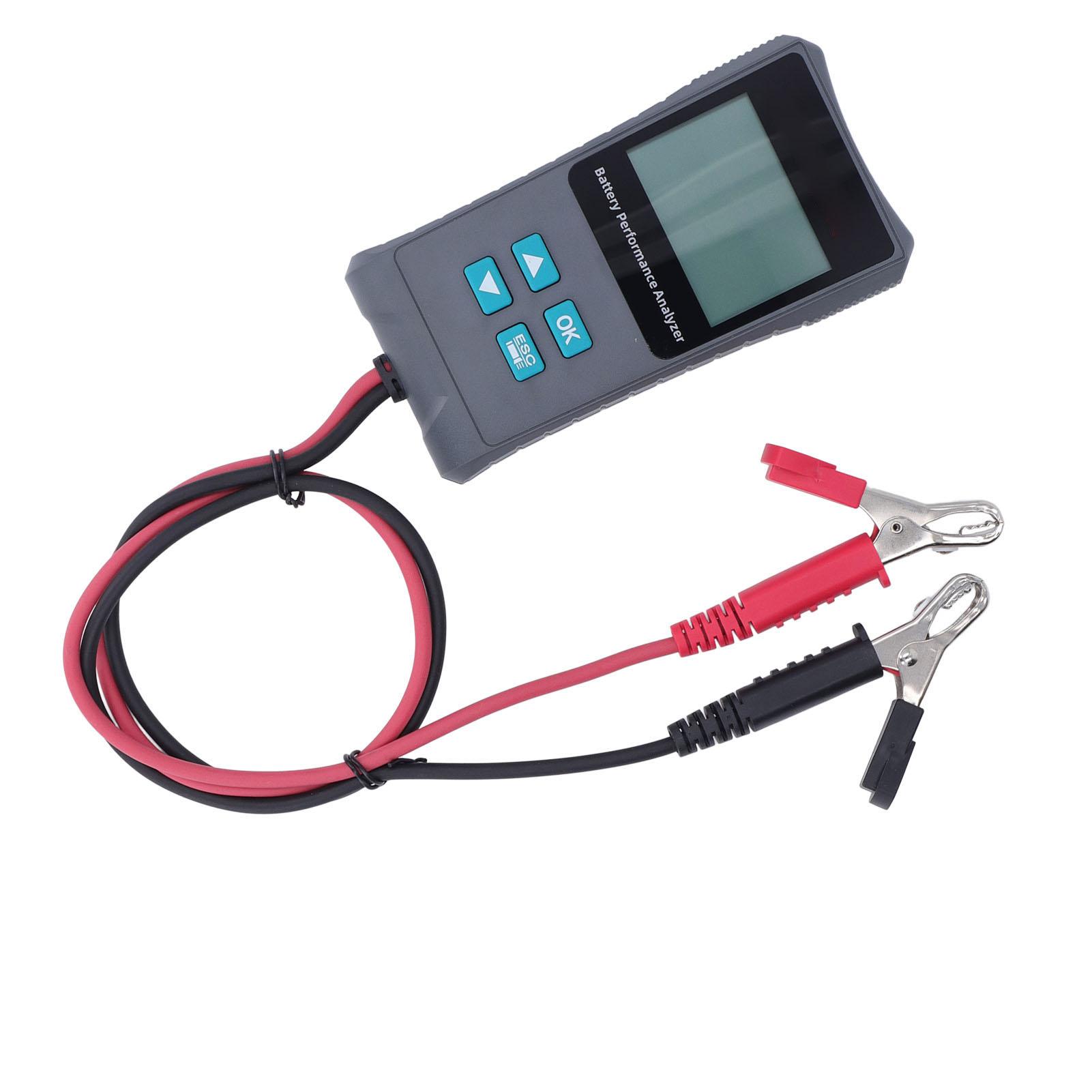 

Battery Tester Cranking System Charging Load Analyzer Digital Display 12V 24V Tool