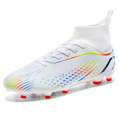 Professionelle Fußballschuhe Herren Fußballplatz Stiefel Jugendliche Anti-Rutsch-Stollen Outdoor Rasen Trainings-Sneaker Sportschuhe für Erwachsene