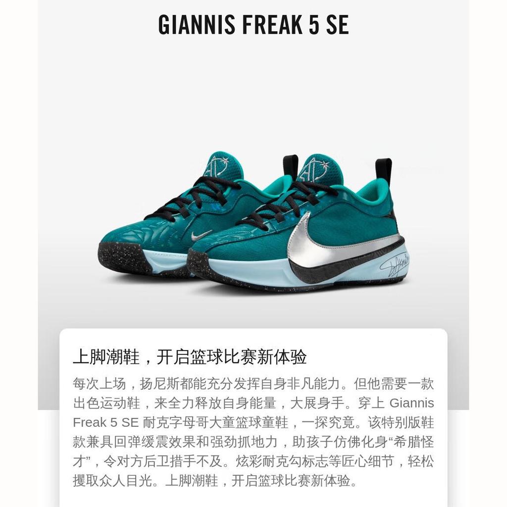Nike Zoom Freak 5 All-Star GS FN1356-300