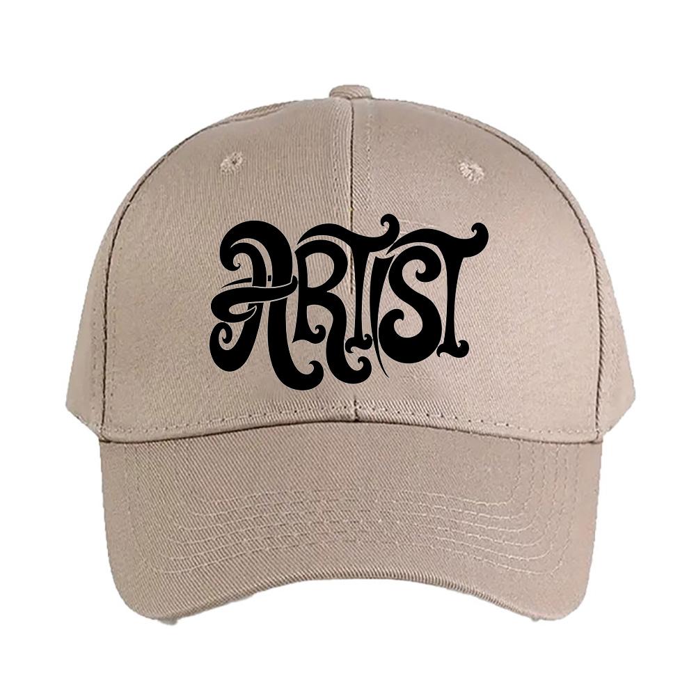 Artsy Artist Woman Man Baseball Cap Adult Adjustable with Curved Brim Hiking Fishing Hat trucker cap Summer Fashion