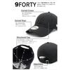 New Era 9FORTY Cap 15198823 (NY Black)