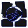 CARLUX-BLUE Car Mats For: Honda Civic V Hatchback (1991-1996)