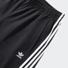 Adidas Originals TP Oversized Zip Off Loose Striped Casual Pants Unisex Pants Black KA2760