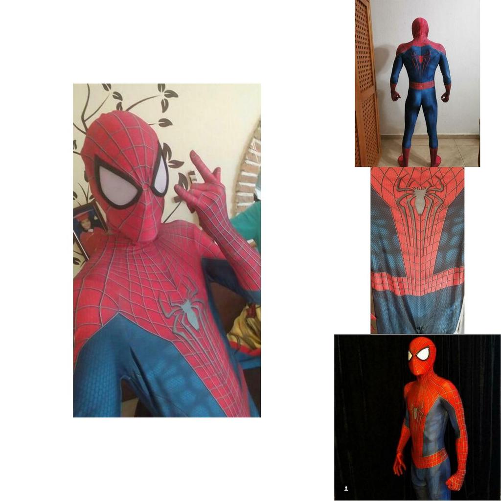 The Amazing Spider-man Cosplay Costume For Halloween Perfect Stitches Exquisite Workmanship