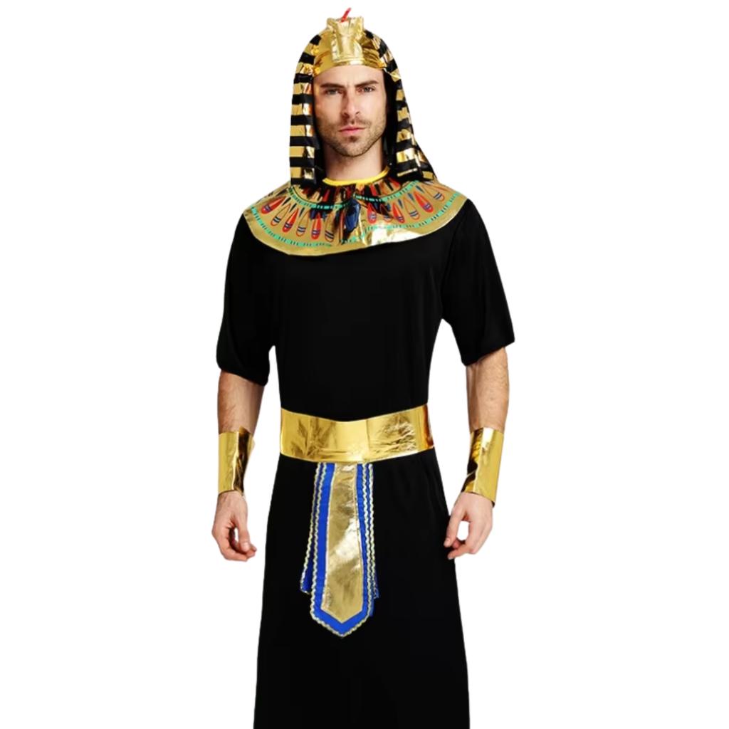 Pharaoh costume egyptian egyptian pharaoh egyptian carnival M L XL 164 170 J I 11 c