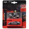 Maisto 1:64 Pictograme de Viteză Mașinuță Model Diecast Porsche 911 GT2 RS cu Uși Care Se Deschide, Argintiu