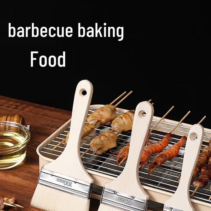 Wutuo Trähandtag Grilloljeborste