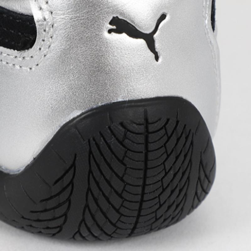 Puma Shoes Metallic Silver Black Rose Speedcat