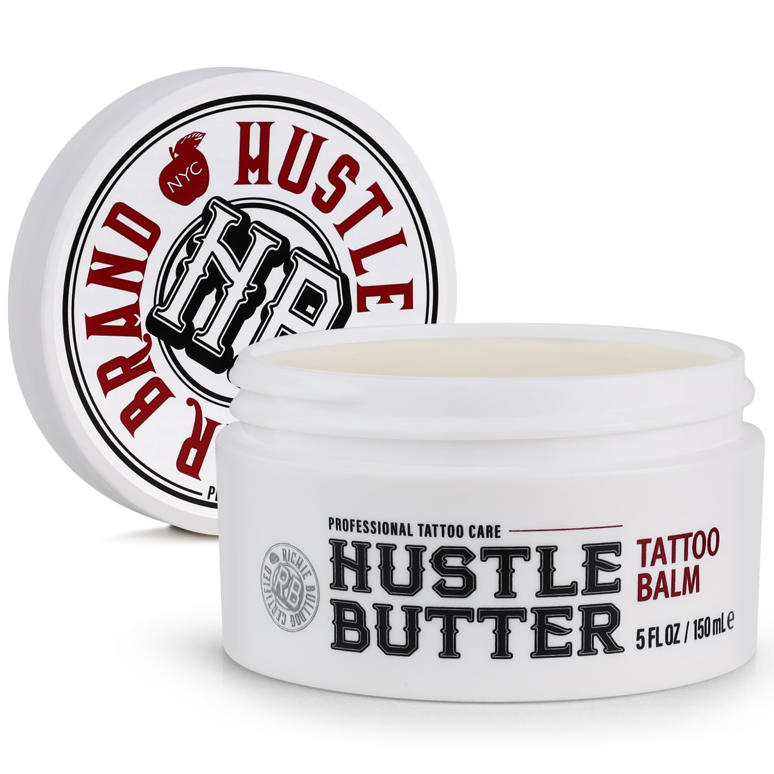 

Hustle Butter Deluxe Tattoo Butter для и после процедуры татуировки Смазывает и увлажняет Веганская замена продуктам 5 унций от Hustle Butter