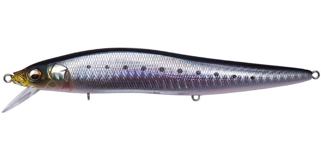Megabass Vision 110 Oneten Max LBO SW Floating Lure GG Iwashi (4941)