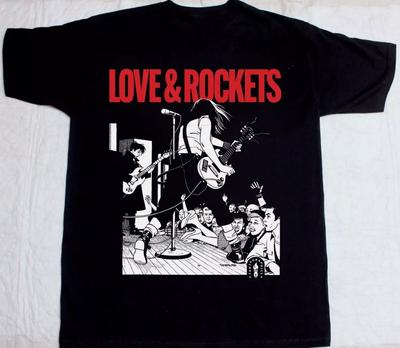 Love and Rockets Band Short Sleeve T Shirt Full Size