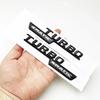 BAH2  3D CLA45 Logo ABS Black  TURBO 4MATIC Badge Car Rear Star Sticker Trunk AMG Emblem For Mercedes Benz CLA 45 AMG W117 Accessories