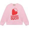 Gucci 'Strawberry Gucci' Sweatshirt 'Sugar Pink' Men's 681217-XJDV1-5904