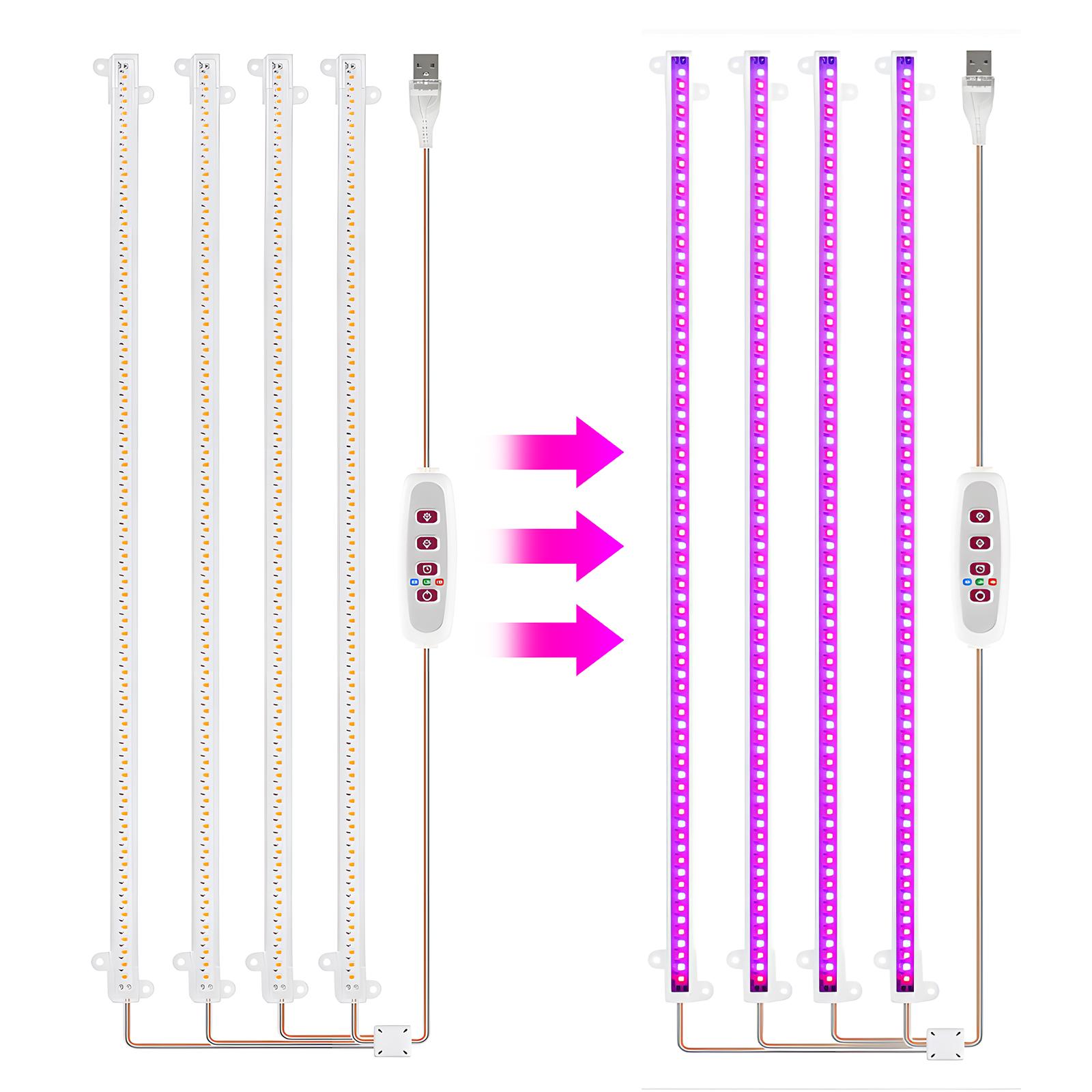 LED augu audzēšanas gaismas sloksnes 8