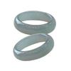 Fashionable Natural Glass Rings Decoration Portable for Women Simple Retro Chinese Styles Holiday Gifts with Gifts Box
