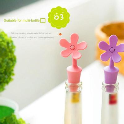 1/2/3pcs Silicone Wine Bottle Stopper Wine Beer Champagne Bottle Leak-proof Sealing Cork Cork Convenient Kitchen Bar Accessories
