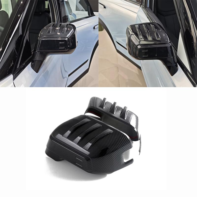 For Chery JAECOO J7 2024 2025 ABS carbonfiber Side Door Mirror Cover rear foglamp door handle Car Fuel Tank Cap Cover stickers