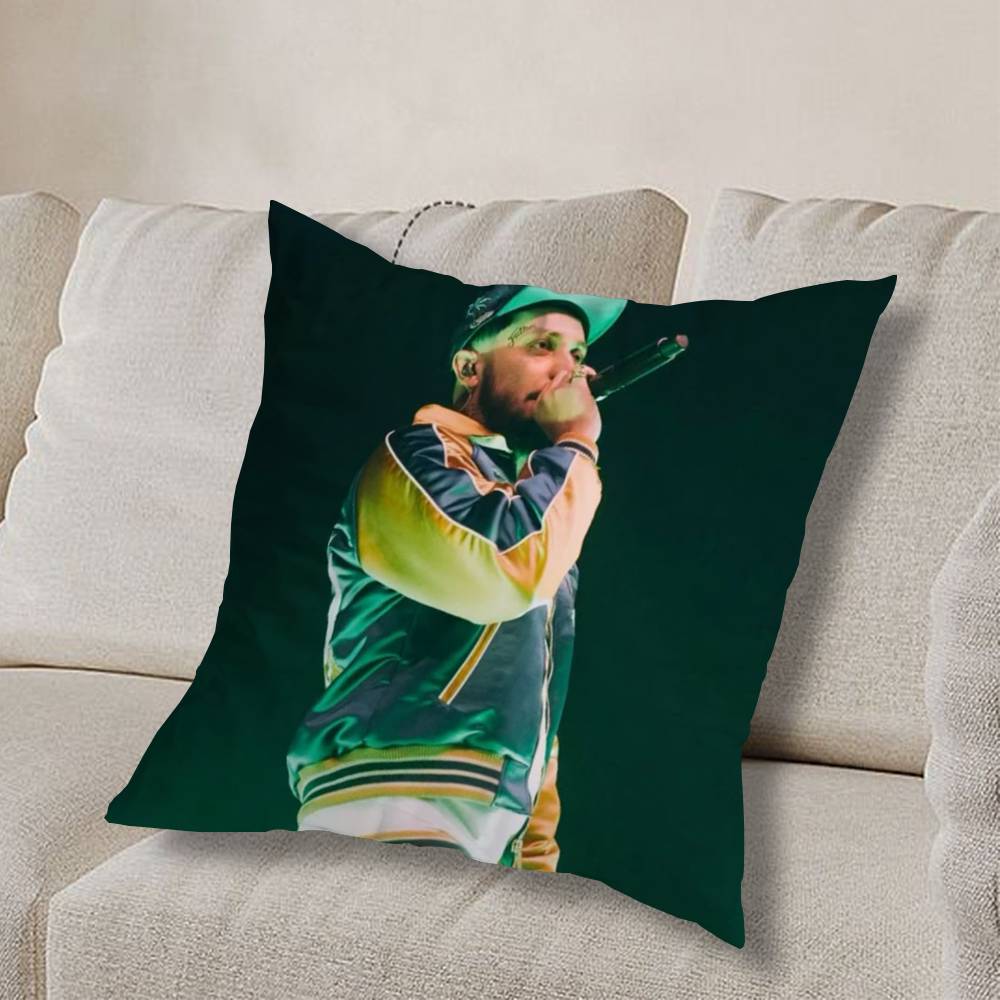 

slim J-JC Reyes cool Pillow Case Sofa Living Room Bedroom Headboard Backrest Cushion Square Cushion Nap Time 30cmx30cm